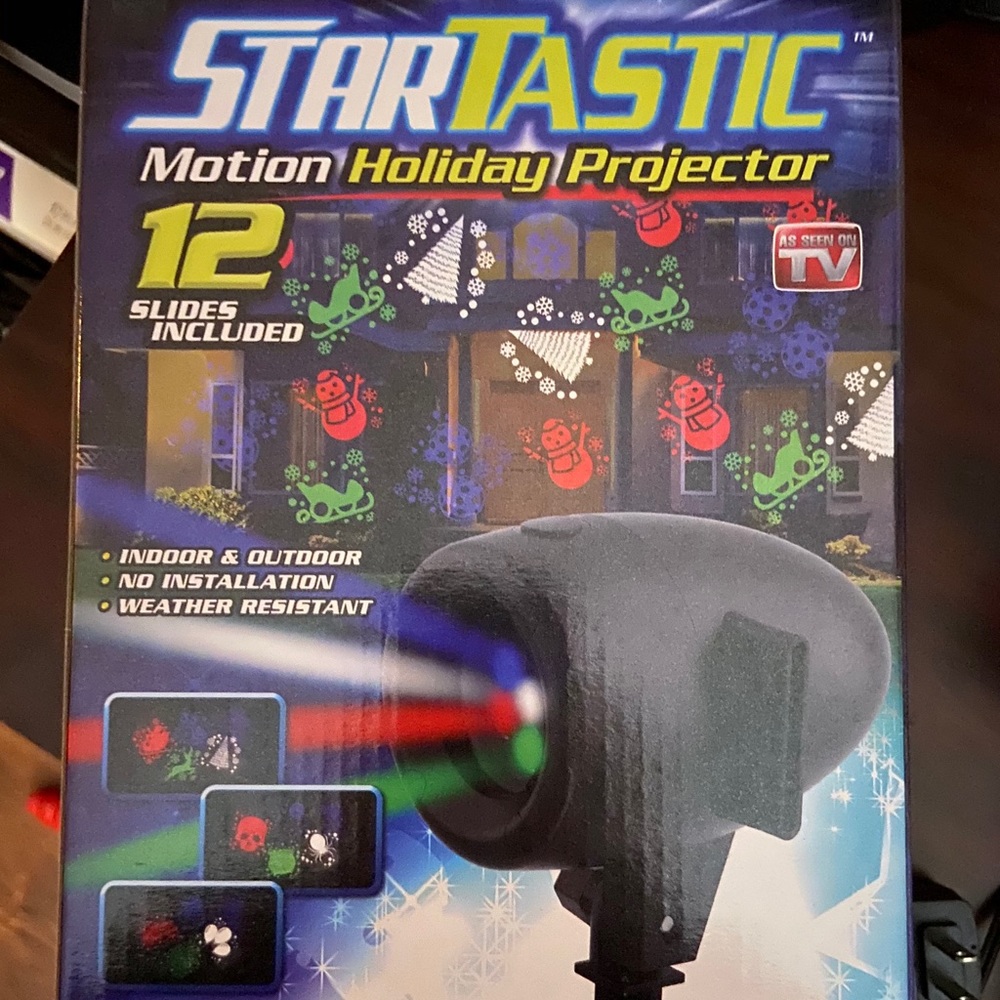 Startastic Motion Holiday Projector